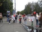Цирк ХХI века: без животных, без жестокости<br>
  Пикет во вторник 6 сентября 2011 г. на Цветном бульваре -46.jpg